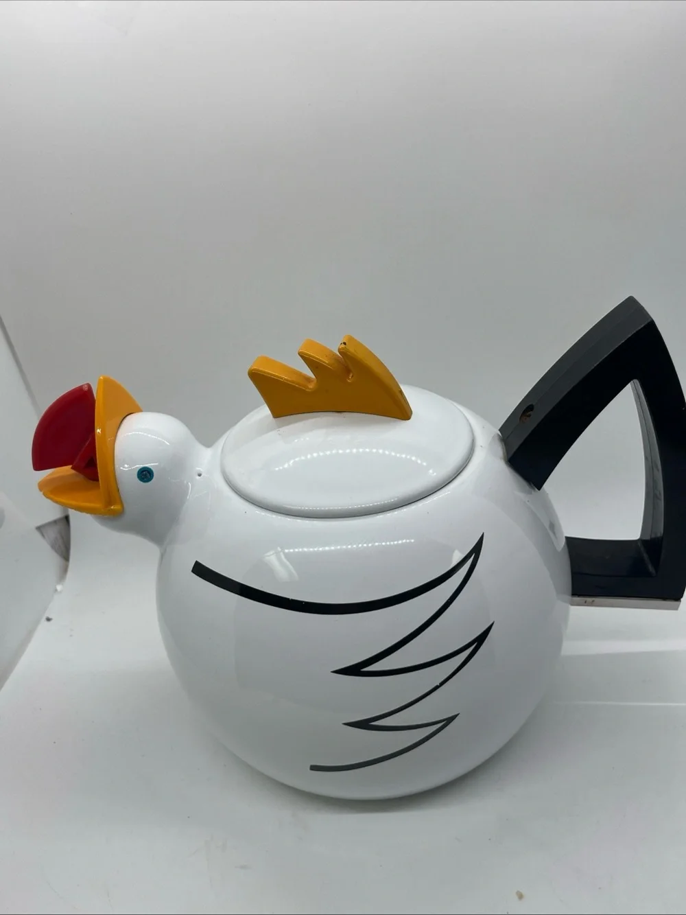 Chicken Chick-a-tea Pot Teapot with LID Kettle Euc Vintage